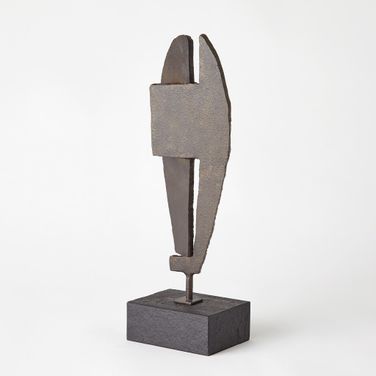 Iron Large Angel In Bronze