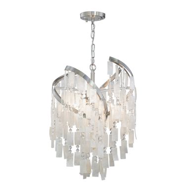 Isabel 16 Inch 4 Light Pendant In Satin Nickel