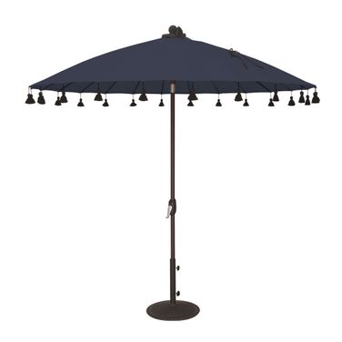 Isabela 8.5' Round Auto Tilt Umbrella In Navy