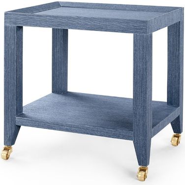 Isadora Tea Table In Navy Blue