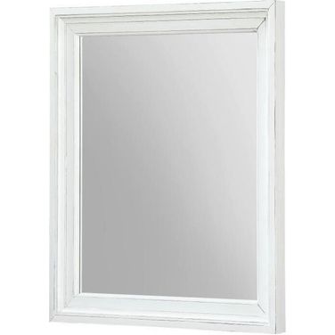 Islamorada Mirror In White