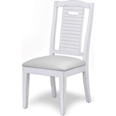 Islamorada Shutter Dining Chair In Grey And Taupe