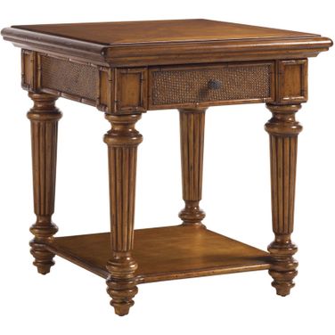 Island Estate Boca End Table In Plantation