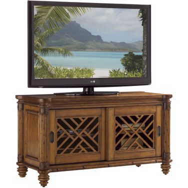 Island Estate Grand Bank Media Console In Plantation