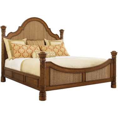 Island Estate Round Hill California King Bed In Plantation
