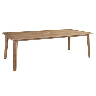Isle Of Palms Teak Rectangular Dining Table In Natural