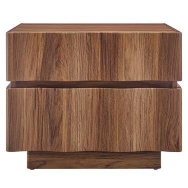 Isola 2 Drawer Nightstand In Walnut