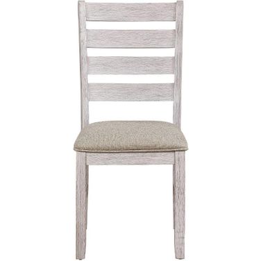 Ithaca Grayish White Side Chair Set Of 2