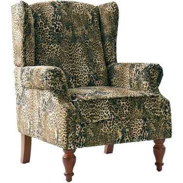 Ivan Armchair In Leopard