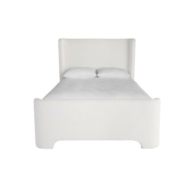 Ives Queen Platform Bed In Copenhagen White