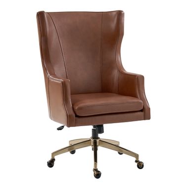 Ivo Office Chair In Brown