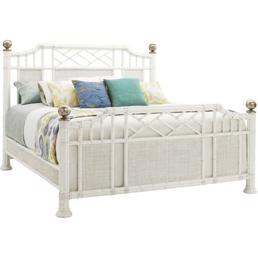 Ivory Key Pritchards Bay King Panel Bed In Somers Isle
