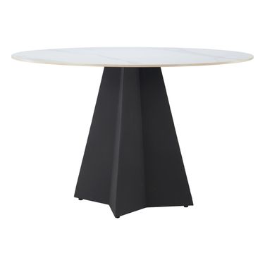 Izar Dining Table In White