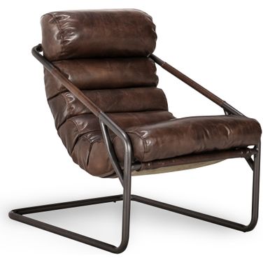 Jackson Accent Chair In Truffle Brown