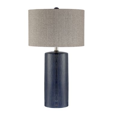 Jacoby Table Lamp In Navy Blue