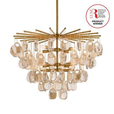 Jacqueline Chandelier In Amber