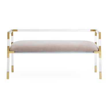 Jacques Bench In Rialto Smoke