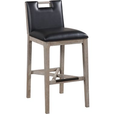 Jakarta 30 Inch Stool In Driftwood Grey