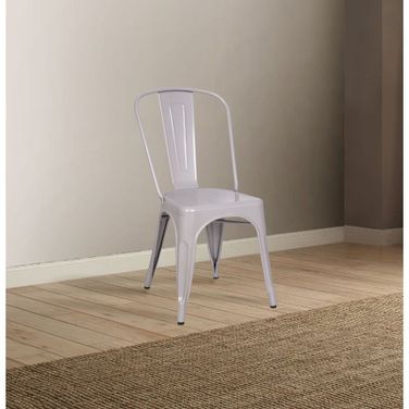 Jakia Silver Side Chair Set of 2