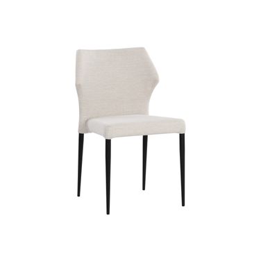 James Stackable Dining Chair Set of 2 In City Beige