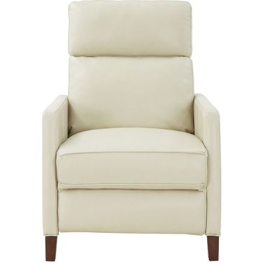 James Zero Gravity Power Recliner with Power Head Rest and Power Lumbar In Parchment