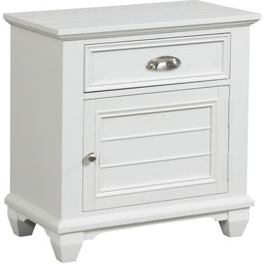 Jamestown Nightstand In White