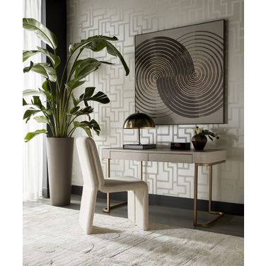 Jamille Home Office Set In Cream
