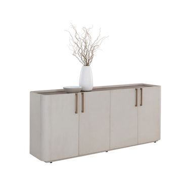 Jamille Sideboard In Cream and Brown