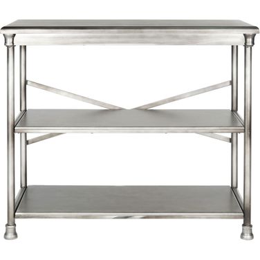 Jamison Dark Silver Medium Bookcase