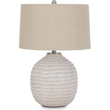Jamon Beige Ceramic Table Lamp