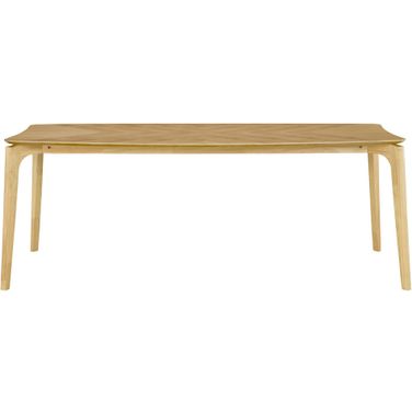 Jana-1 78.75 inch Dining Table In Natural Oak