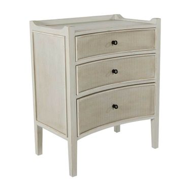 Janice Chest In Antique Ivory and Antique Black