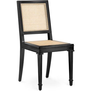 Jansen Side Chair Set of 2 In Black