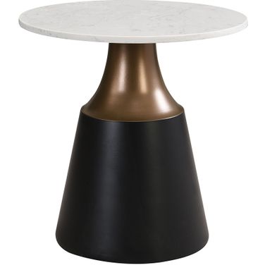 Jaramillo End Table In White and Black