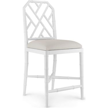 Jardin Counter Stool Set of 2 In Eggshell White