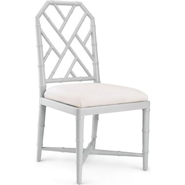 Jardin Side Chair Set of 2 In Pewter