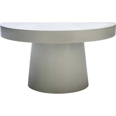 Jaria Paper Mache Coffee Table in White COF3000A