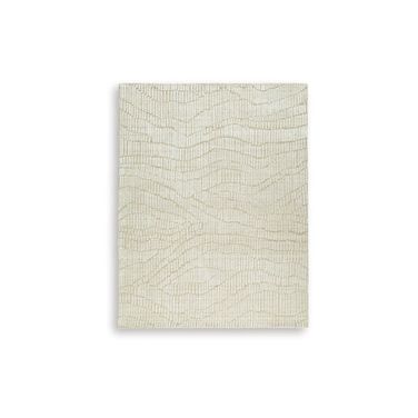 Jaseena 7'8" x 10' Area Rug In Beige and Tan