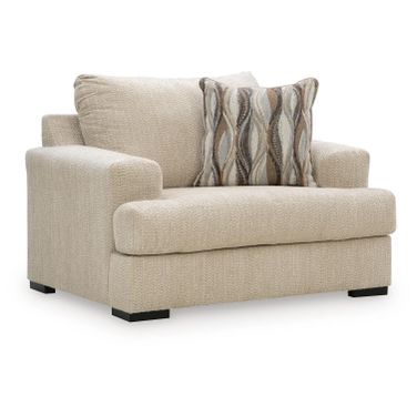 Jasmine Grove Oversized Chair In Oatmeal