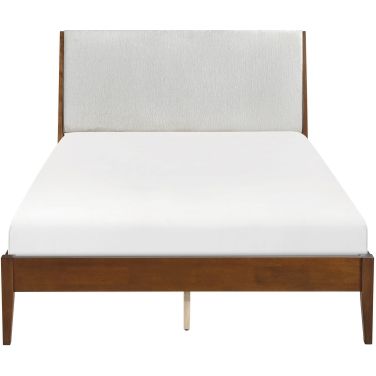Jasper Full Platform Bed In Brown and Gray
