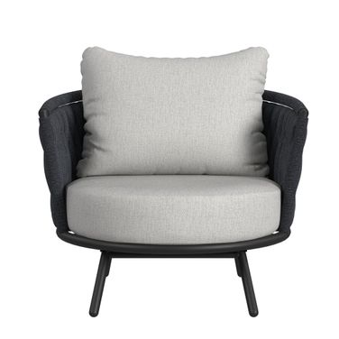 Java Chair Set of 2 In Dark Grey