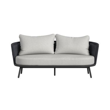 Java Loveseat In Dark Grey