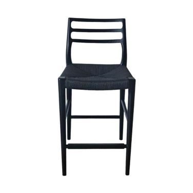Java Narrow 26 Inch Counter Stool In Black
