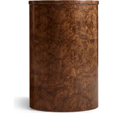 JC Modern Jacques Martini Table In Walnut Burl