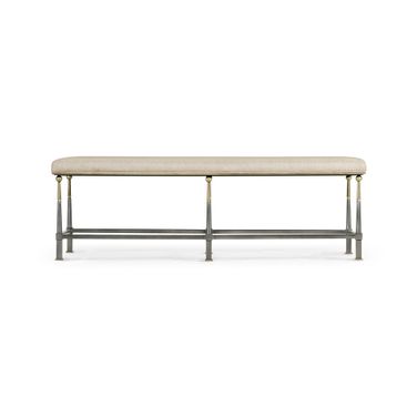 JC Traditional Hamilton Bench In Dark Gun Metal