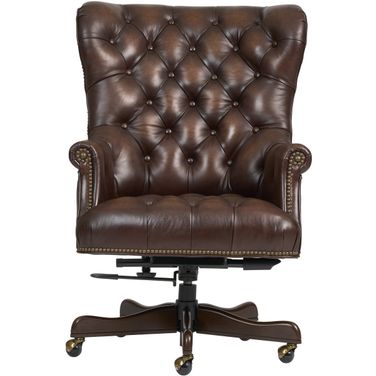 Jefferson Executive Chair In Burnished Umber