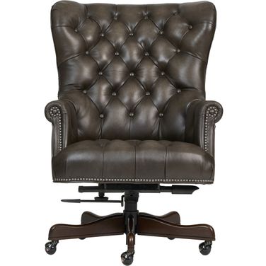Jefferson Executive Chair In Burnished Walnut