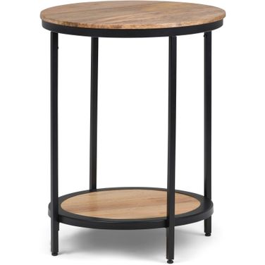 Jenna Round Side Table In Natural
