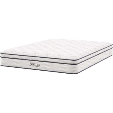 Jenna White 10 Inch King Innerspring Mattress MOD-5771-WHI