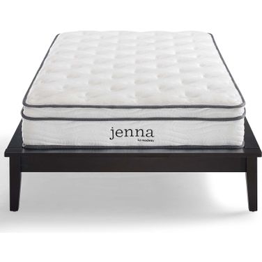 Jenna White 8 Inch King Innerspring Mattress